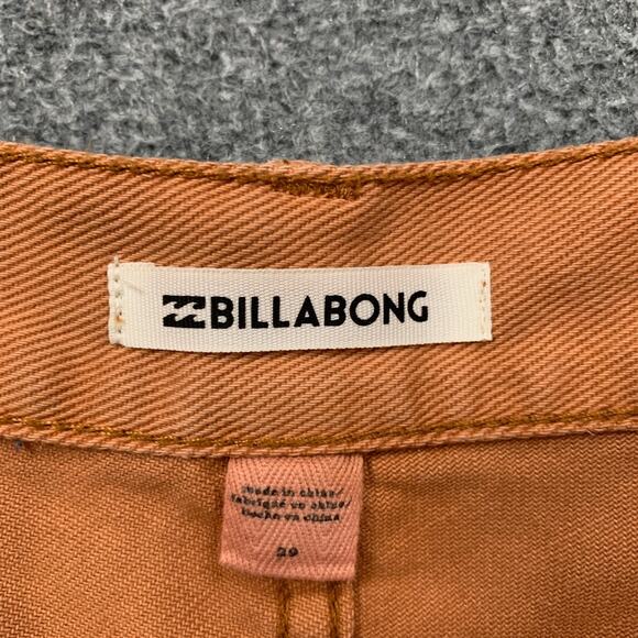 Billabong Shorts Womens 29 Terracota Denim Drift Away Cutoffs Frayed Hem Micro - Picture 4 of 13